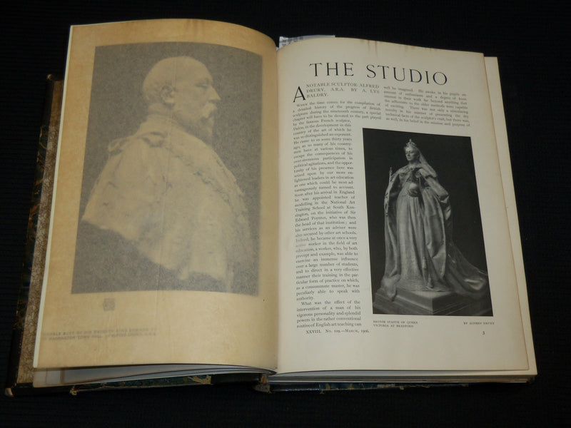 1906 MARCH-JUNE THE INTERNATIONAL STUDIO MAGAZINE BOUND VOLUME - KD 7501