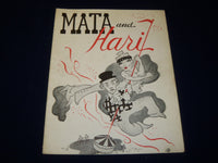1952 RUTH MATA AND EUGENE HARI AND COMPANY PROGRAM - NEW YORK - J 5032