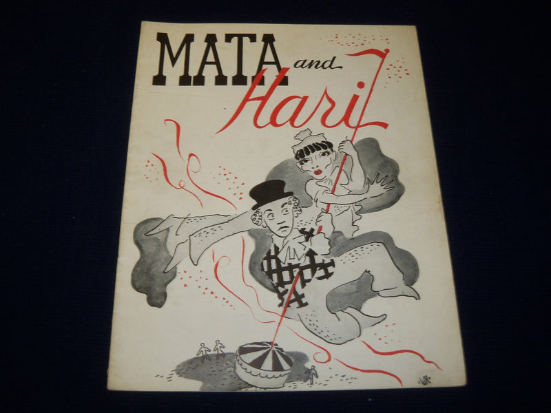 1952 RUTH MATA AND EUGENE HARI AND COMPANY PROGRAM - NEW YORK - J 5032