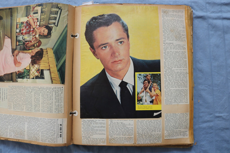 HUGE JOHN DEREK SCRAPBOOK - E 26469