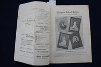 1902 JUNE SCHOOL ECHOES - COMMENCEMENT NUMBER - WALPOLE, NH - SOFTCOVER - K 1457
