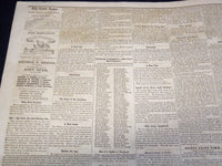 1849 NOVEMBER 9 LYNN NEWS NEWSPAPER - WIG NOMINATIONS - MASSACHUSETTS - NP 4252P