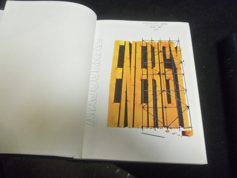 1981 AMERICAN INSTITUTE OF ARCHITECTS 2 BOUND VOLUMES - NICE PHOTOS - R 871