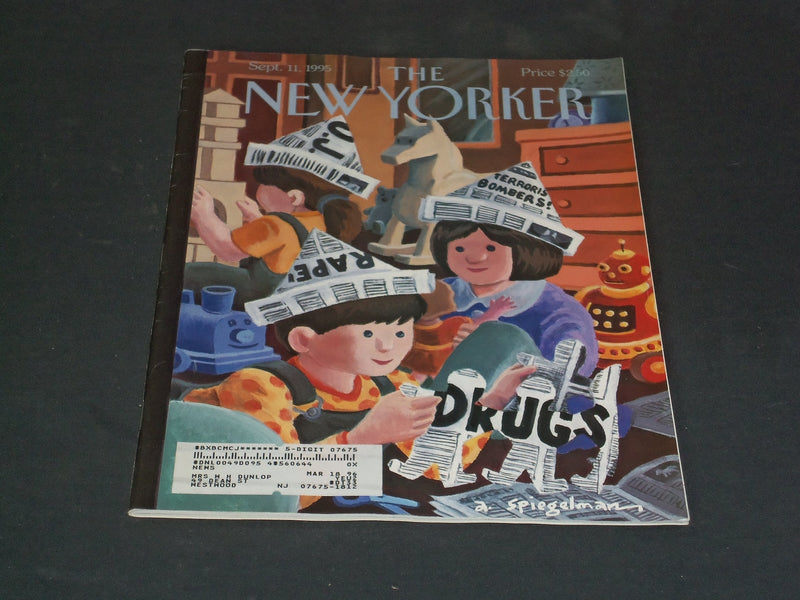 1995 SEPTEMBER 11 THE NEW YORKER MAGAZINE - ILLUSTRATED COVER - NY 1769
