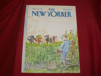 1987 SEPTEMBER 21 NEW YORKER MAGAZINE FRONT COVER ONLY - GREAT ART FOR FRAMING