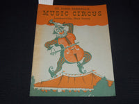 1952ST. JOHN TERRELL'S MUSIC CIRCUS BOOK - LAMBERTVILLE NEW JERSEY - J 7350