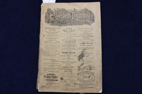 1892 JANUARY 15 WESTERN DRUGGIST MAGAZINE - K 1656