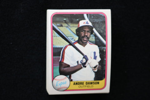 ANDRE DAWSON 1981 FLEER BASEBALL CARDS - CARD #145 - NM-MT - LOT OF 53 - #10