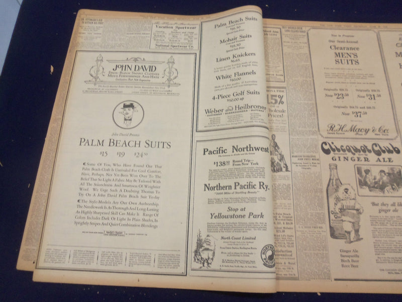 1922 JUNE 29 NEW YORK TIMES - BATTLE WITH REBELS RAGES IN DUBLIN - NT 8404