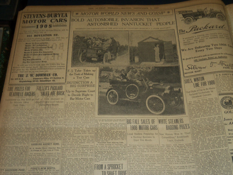 1907 SEPTEMBER 1 THE BOSTON HERALD - POPE'S MESSAGE SENT TO ARCHBISHOP - BH 231