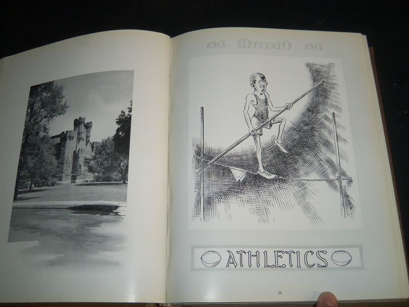 1913 MAKIO THE OHIO STATE UNIVERSITY YEARBOOK - BUCKEYES FOOTBALL - YB 1749