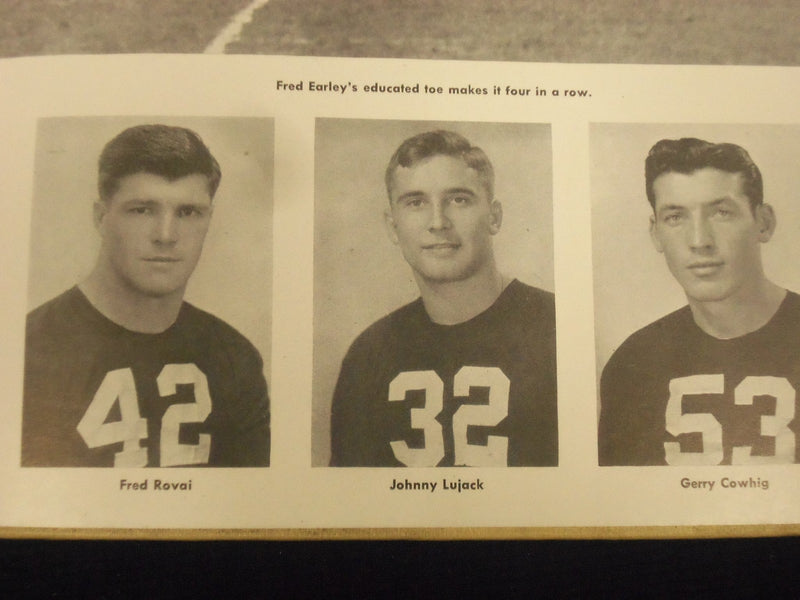 1947 THE DOME UNIVERSITY OF NOTRE DAME YEARBOOK - JOHNNY LUJACK - LEAHY - YB 50