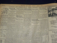1920 APRIL 5 NEW YORK TIMES - FRANCE TO ENTER GERMANY TO SEIZE 4 CITIES- NT 8281