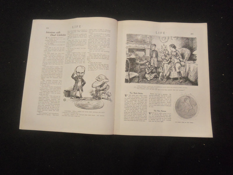 1915 SEPTEMBER 2 LIFE MAGAZINE - THE LIFE SAVER - L 761W
