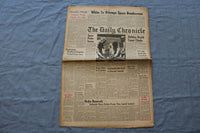 1965 MAY 29 THE DAILY CHRONICLE NEWSPAPER-EDWARD WHITE SPACE RENDEZVOUS- NP 8511