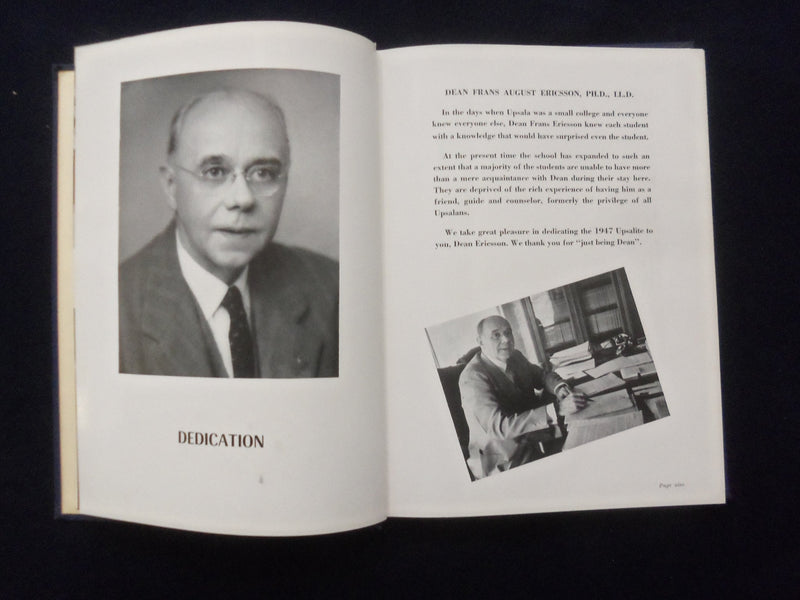 1947 UPSALITE UPSALA COLLEGE YEARBOOK - EAST ORANGE, NEW JERSEY - YB 3074
