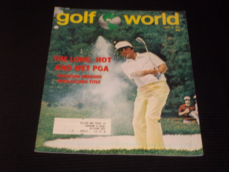 1976 AUGUST 20 GOLF WORLD MAGAZINE - DAVE STOCKTON FRONT COVER - E 6791