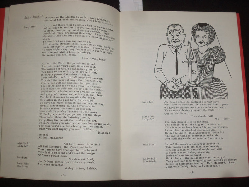 1966 MAC BIRD! SOFTCOVER BOOK BY BARBARA GARSON - J 9819