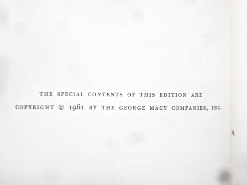 1961 EUGENIE GRANDET HARDCOVER BOOK BY ELLEN MARRIAGE - HERITAGE PRESS - KD 9340