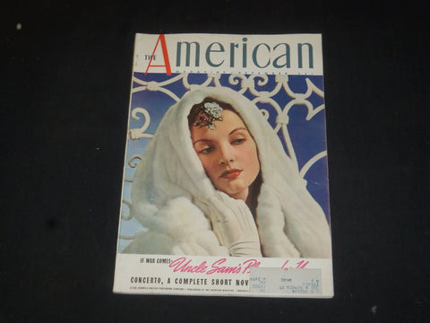 1939 DECEMBER THE AMERICAN MAGAZINE - GREAT COVER, STORIES & ADS - SP 6634