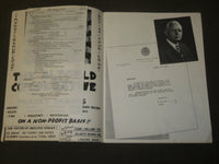 1949 5TH ANNUAL FESTIVAL OF ALTGELD GARDENS MAGAZINE - JESSE OWENS - J 3580