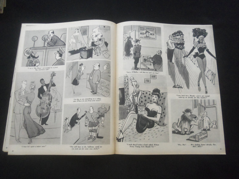 1948 APRIL LAFF MAGAZINE - ADELE MARA COVER - J 7772