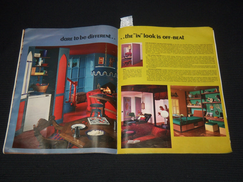 1967 SHERWIN-WILLIAMS DECORATING IDEAS FROM CLARK'S CORNER STORE - K 2662