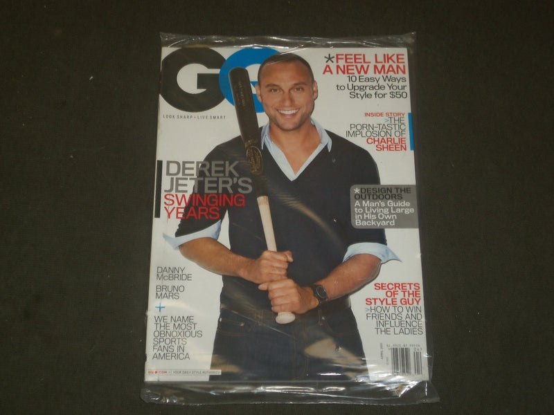 2011 APRIL GQ MAGAZINE - DEREK JETER - B 2778