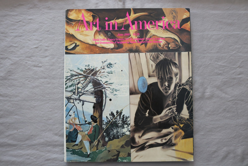 1988 JUNE ART IN AMERICA MAGAZINE - REFERENCE TO WELLINGTON COVER - E 26752