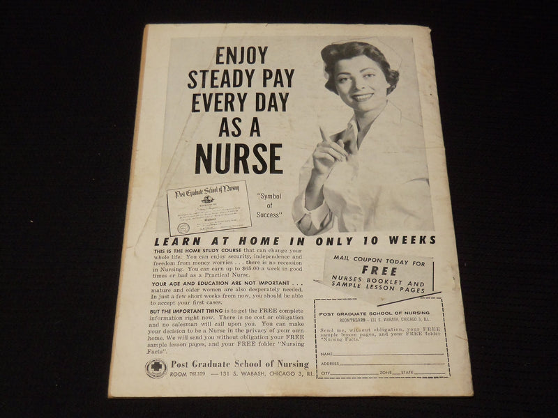 1959 DECEMBER POPULAR SCREEN MAGAZINE - TONY CURTIS & LEIGH COVER - E 13481