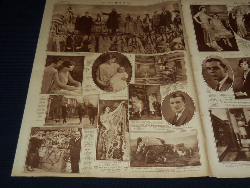 1925 NOVEMBER 22 NEW YORK TIMES PICTURE SECTION - STEAMSHIP LENAPE - NT 9495