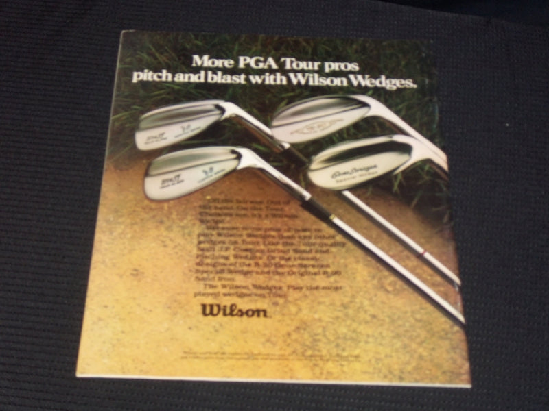 1981 DECEMBER 4 GOLF WORLD MAGAZINE - LARRY GILBERT FRONT COVER - E 6891