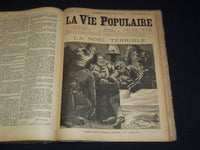 1884 OCTOBER-DECEMBER LA VIE POPULAIRE FRENCH MAGAZINE BOUND VOLUME - KD 7462F