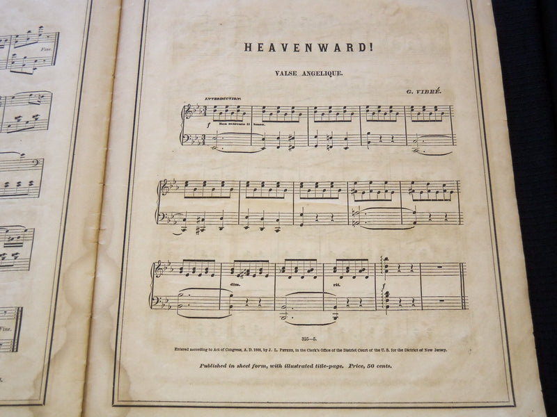 1868 JULY UNITED STATES MUSICAL REVIEW NEWSPAPER - NEW YORK - NP 5828