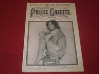 1922 MARCH 11 THE NATIONAL POLICE GAZETTE MAGAZINE - EDISON - TUNNEY - B 5734