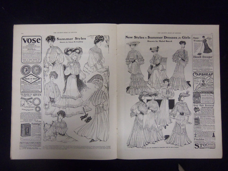 1904 APRIL THE BROWN BOOK OF BOSTON MAGAZINE - ILLUS COVER & STORIES - ST 3258