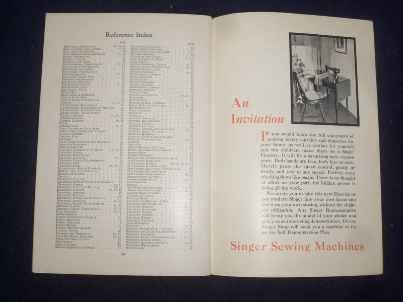 1929 HOW TO MAKE DRAPERIES, SLIP COVERS, CUSHIONS AND OTHER - LOT OF 2 - J 9468