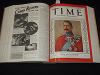 1937 APRIL-JUNE TIME MAGAZINE BOUND VOLUME - GREAT COVERS - NICE ADS - KD 3806M