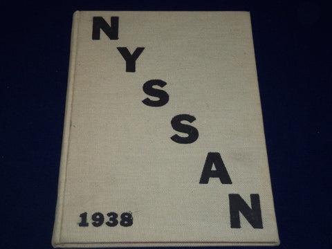 1938 NYSSAN STATE INSTITUTE OF APPLIED AGRICULTURE LONG ISLAND YEARBOOK - YB 785