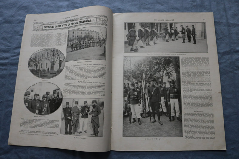 1914 MAY 9 LE MONDE ILLUSTRE MAGAZINE - GABRIEL FERRIER - FRENCH - NP 8433