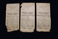 1912 ROBIN HOOD - BOSTON THEATRE - PROGRAM - LOT OF 3 - K 1647