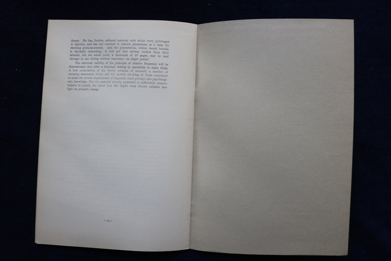 1929 NEW LIGHTON PHONETIC CHANGE SOFTCOVER BOOK BY W. FREEMAN TWADDELL - K 1440