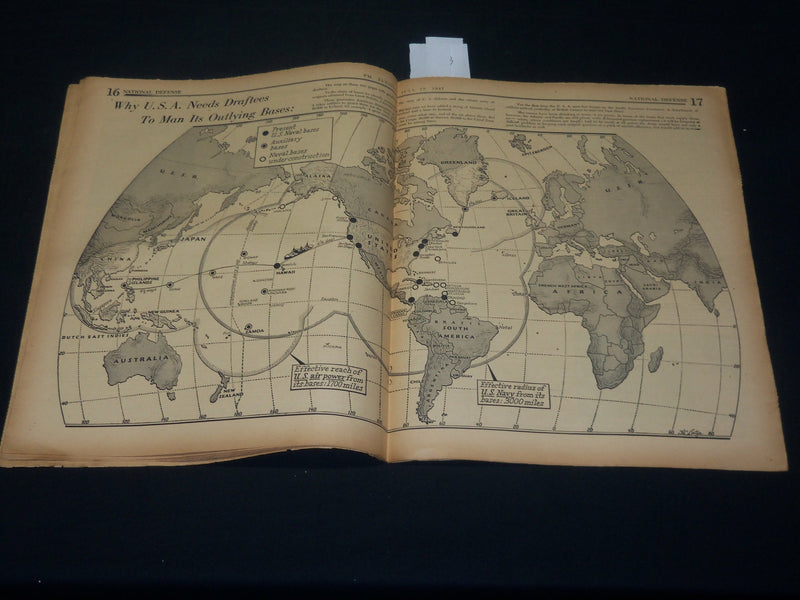 1941 JULY 22 PM'S WEEKLY NEWSPAPER - MOSCOW & LENINGRAD BOMBED - NP 4926