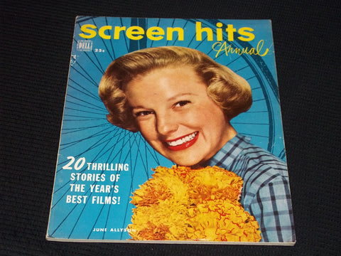 1949 SCREEN HITS ANNUAL MAGAZINE - JUNE ALLYSON FRONT COVER - E 15177