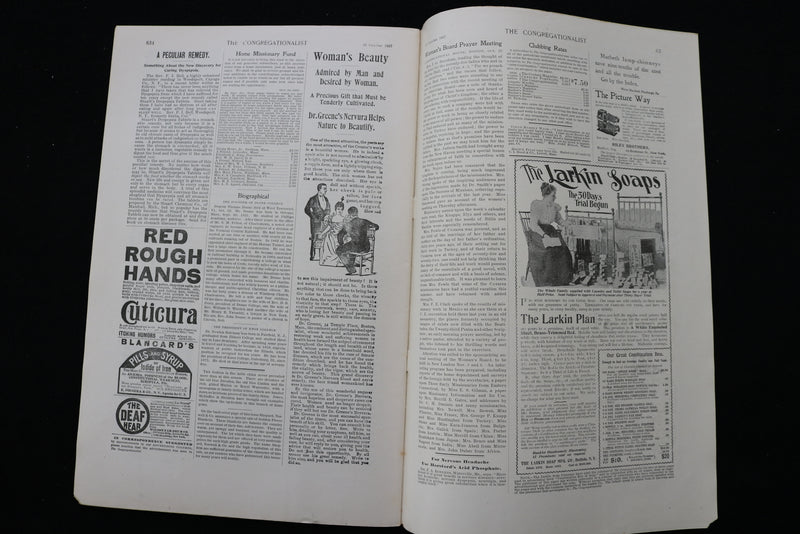 1897 OCTOBER 28 THE CONGREGATIONALIST MAGAZINE - CHARLES ALBERT BERRY - K 2349