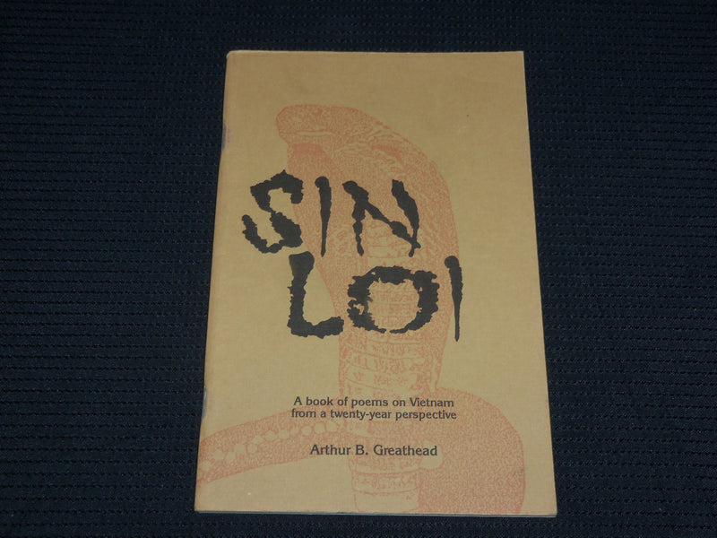 1988 SIN LOI SOFTCOVER BOOK BY ARTHUR B. GREATHEAD - J 6885