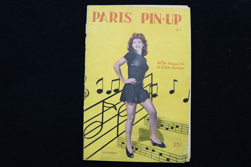 1950'S PARIS PIN-UP MAGAZINE - RITA HAYWORTH COVER - E 26071