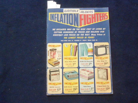 1970'S GABLE ALDENS INFLATION FIGHTERS CATALOG - J 9379