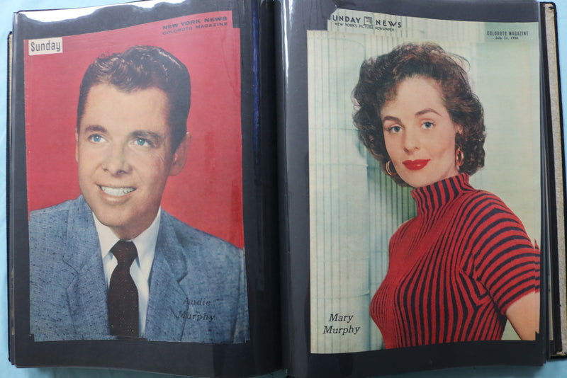 MOVIE STAR MAGAZINE PHOTOS SCRAPBOOK - EDGAR BERGEN - RAY MILLAND - #14