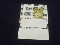1966 ROLEX REPORTER MAGAZINE - PROFESSIONAL ISSUE 3 - SP 4714K